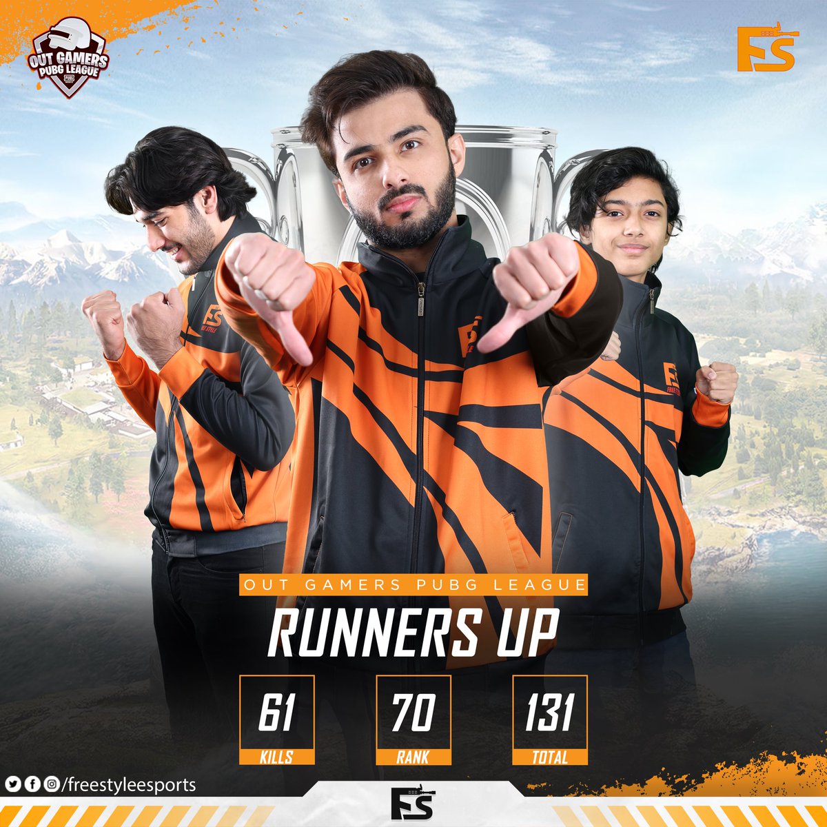 FreeStyleEspor2's tweet photo. Runner upπ₯.Out Gamers Pubg League
.
#fsftw #freestylepubg #outgamerspubgleague #PUBGMOBILE https://t.co/alufMgorWn