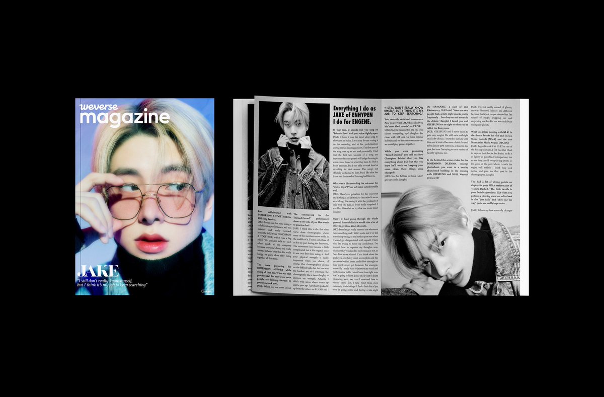 #JAKE for Weverse Magazine