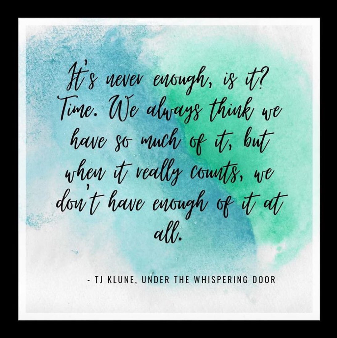 reveuse219's tweet photo. 📚 Under the Whispering Door - T.J. Klune
🌟🌟🌟🌟🌟

“The first time you share tea, you are a stranger. The second time you share tea, you are an honored guest. The third time you share tea, you become family.” https://t.co/Rsg2HtoOLv