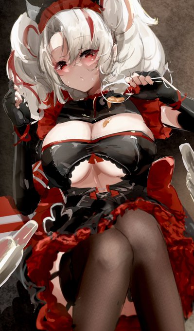 閉店後のアーダルベルトさん
#アズールレーン
#アズレン 