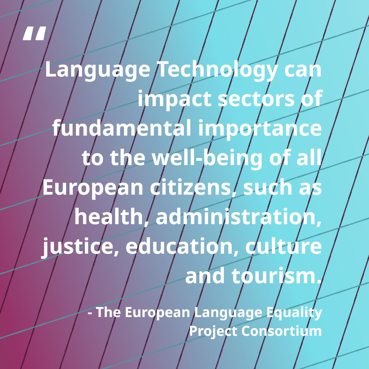 EuroLangTech's tweet image. #LanguageTechnology is one of the three main applications of #ArtificialIntelligence and will impact more and more areas of everyday life. This is why it is so important to establish #DigitalLanguageEquality in a multilingual Europe.