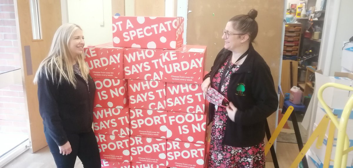 Very pleased to support <a href="/WelfareTeam/">Meadowside Welfare Team</a> with GUOSTO meal boxes with thanks to WVA and GUOSTO