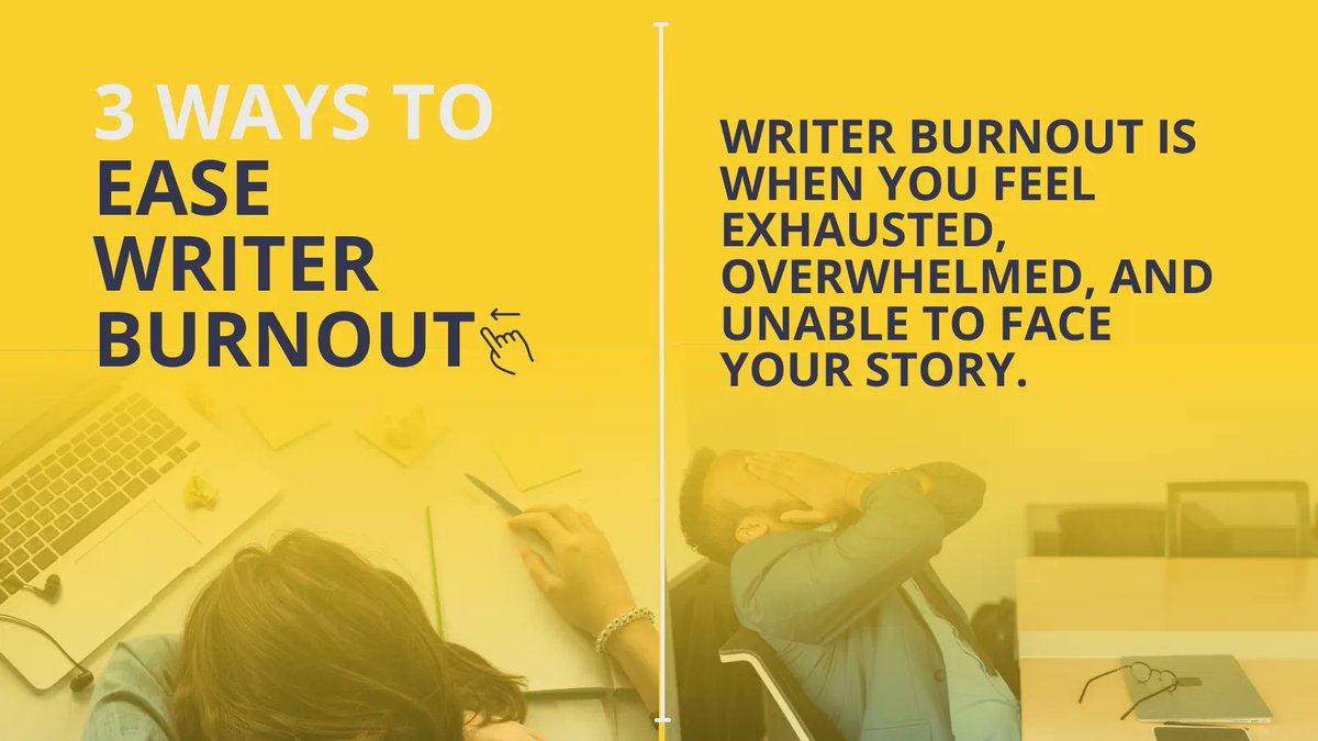 TheGEAcademy's tweet photo. WRITER BURNOUT
YOU ARE NOT ALONE. It's incredibly common and it's something you CAN come back from. #goldeneggacademy #writingforchildren #writerburnout #wellbeing #mentalwellbeing #writerscommunity #childrensbooksmatter https://t.co/kzHYfyVlHu