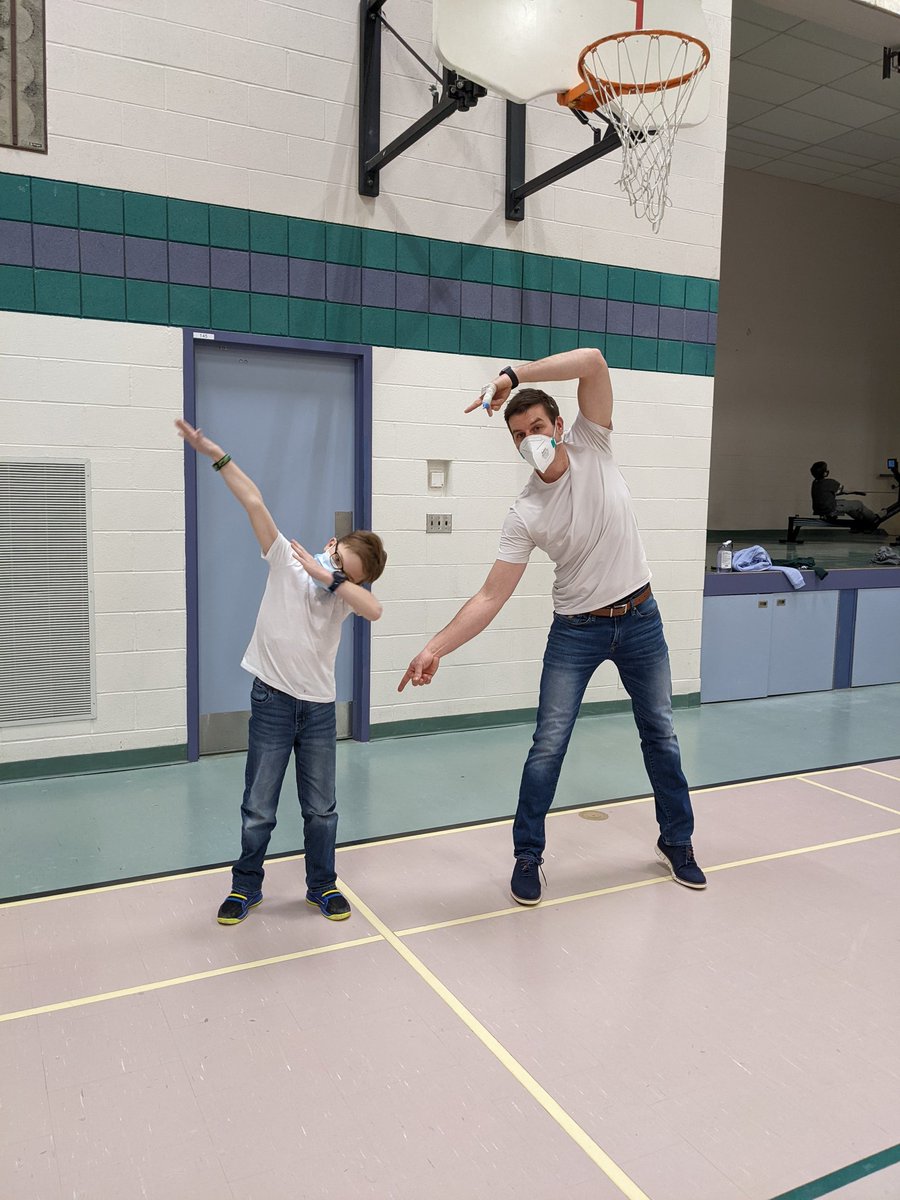 We had a special guest, <a href="/rorywillellis/">Rory William Ellis</a>, join us for gym class yesterday! Love that he was twinning with a student! <a href="/syps_powpack/">Scott Young PS</a>