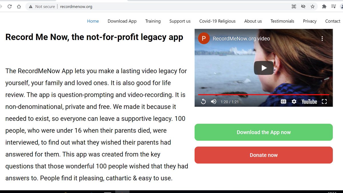 GSTT_AAC's tweet image. Visit recordmenow.org to learn more about the app that allows you to leave a video legacy for free. Do you work with patients that might like to know more about this app?