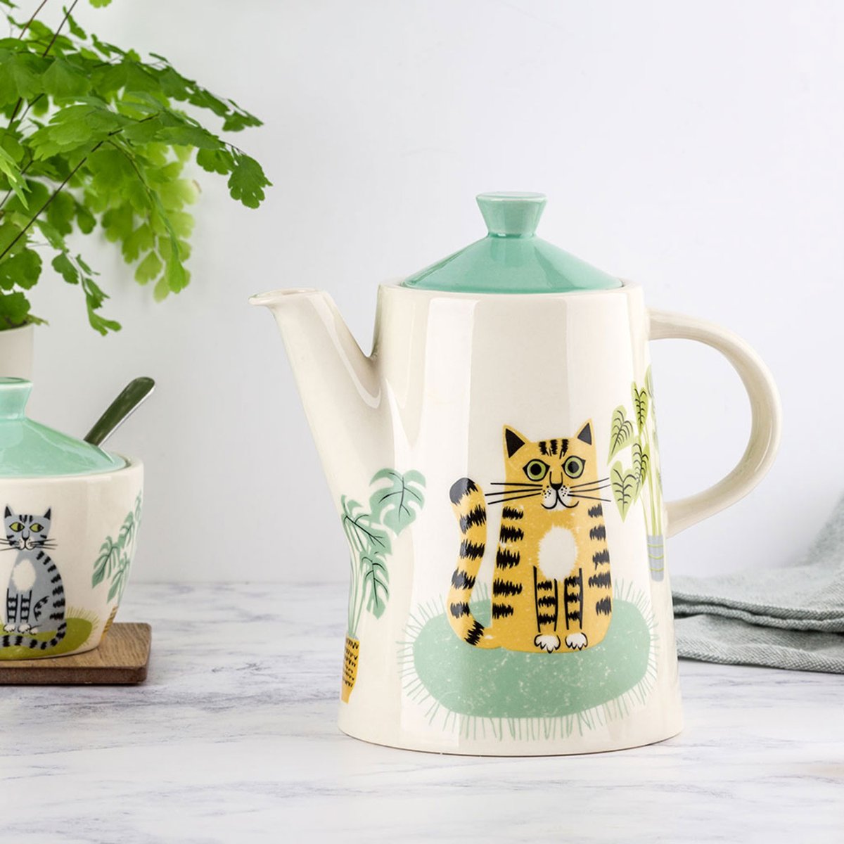 hannah1turner's tweet image. Friday stock update part 1. Lots of Cat back on the website today. They were o/s in the run up to Christmas (#joyofcovid) so if you've been waiting now's the time to pounce! #catmugs #catcoasters #catbutterdish #catteapot #catsoneverything