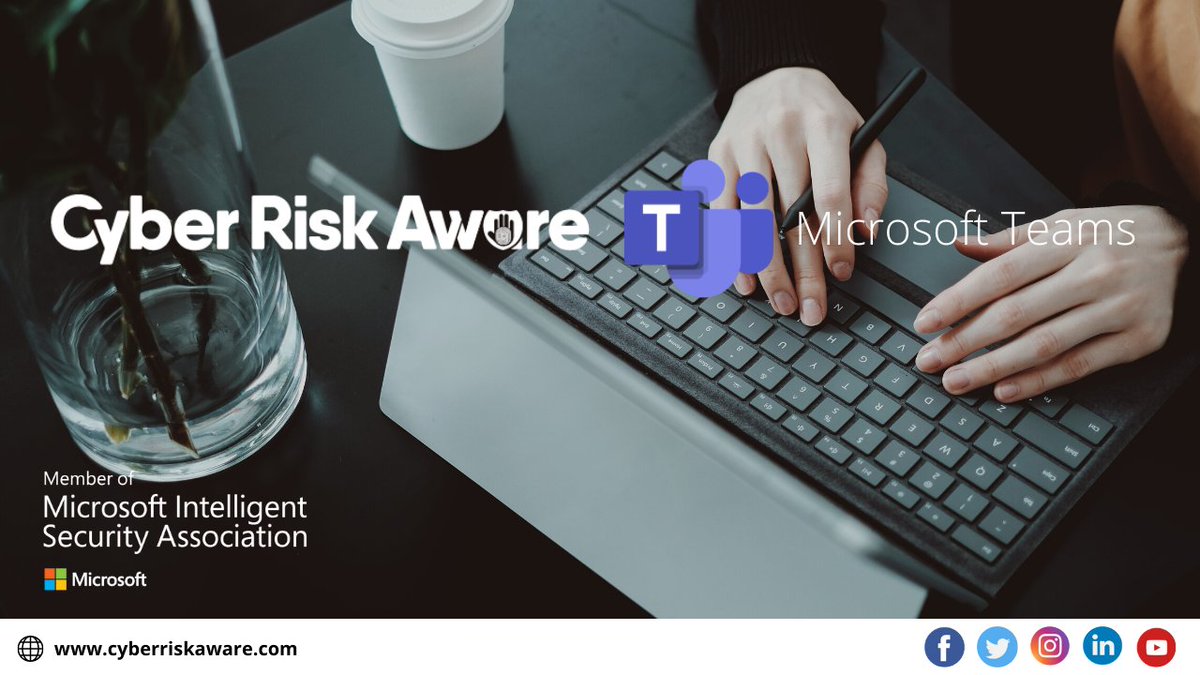 Enjoy all the capabilities of the Cyber Risk Aware #GCHQ certified security training directly via Microsoft Teams.

Maximise your investment in security education with Cyber Risk Aware for #MicrosfotTeams, request a demo today: bit.ly/30cg0b7

#humanrisk #cybersecurity