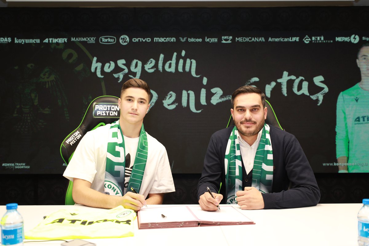 konyaspor's tweet photo. ✍️ Mehmet Erdoğan ve Deniz Ertaş ile profesyonel sözleşme imzaladık

🔗 https://t.co/i6OFVA4IFZ https://t.co/Itzjy3e3M4