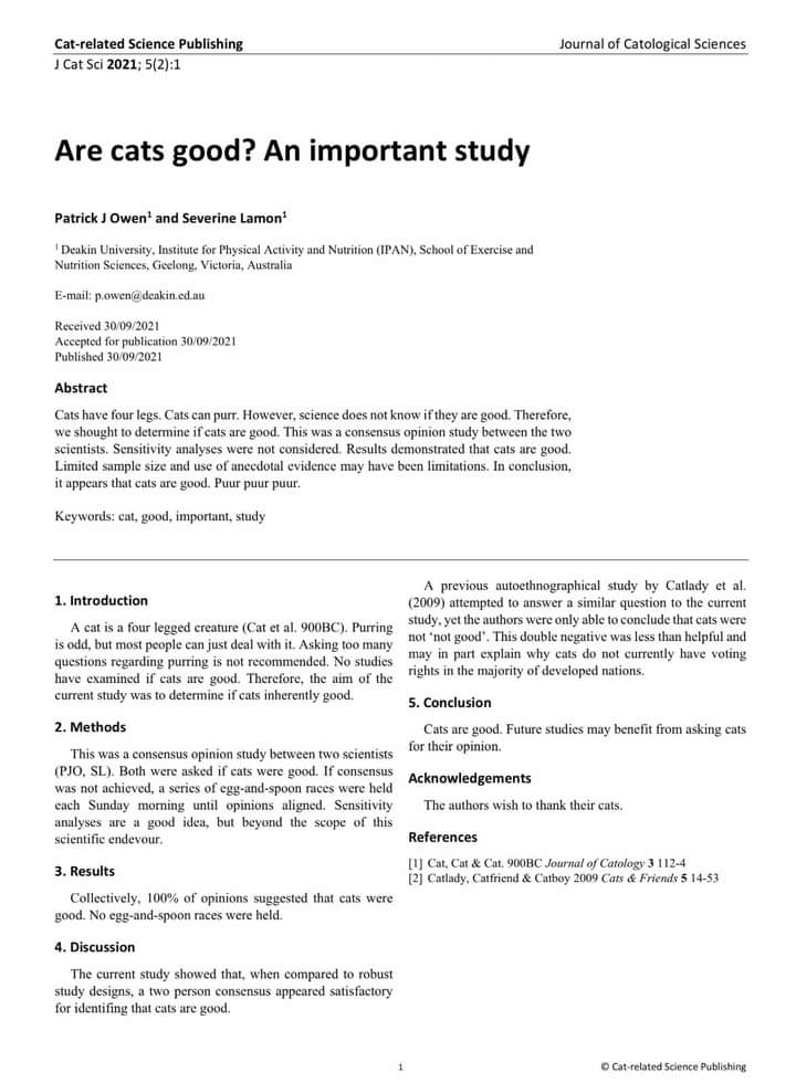 Dr. Claire Raisin (@claireraisin) on Twitter photo Some important #NewResearch! It's nice when something you have always suspected is published and confirms your opinions. Big thanks to <a href="/PatrickOwenPhD/">A/Prof Patrick J Owen</a> and @LamonSeverine for their work on this. Some important #NewResearch! It's nice when something you have always suspected is published and confirms your opinions. Big thanks to <a href="/PatrickOwenPhD/">A/Prof Patrick J Owen</a> and @LamonSeverine for their work on this.