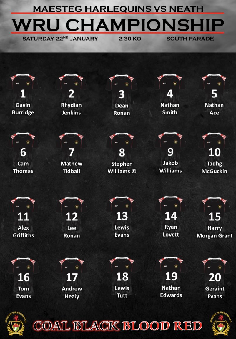 Maesteg Harlequins ⚫️🔴 tweet media