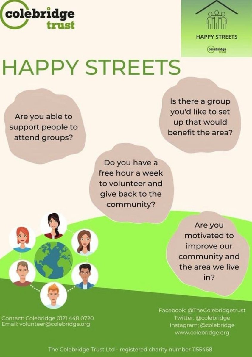 colebridgetrust's tweet photo. Some of our #HappyStreets Community Connectors are walking around #BabbsMill this morning. They are en-route from Yorkswood School, litter picking as they go! Please feel free to join them #LiveSmart #helpingyourself #helpingothers  #helpingfuturegenerations @LoveSolihull https://t.co/JbQQHwQh5e