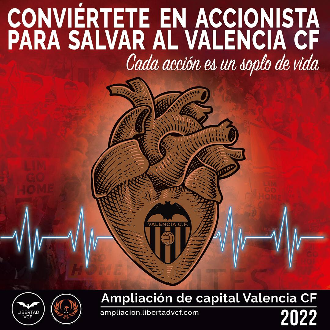 LibertadVCF's tweet photo. Buenas! para poder seguir dando la oportunidad a muchos valencianistas de ser accionistas, necesitamos que aquellos que no vayáis a comprar todas las acciones que os tocan en la ampliación, nos cedáis esos derechos para otros valencianistas desde este link https://t.co/OEvShBMSW4 https://t.co/2pqXcESUmG