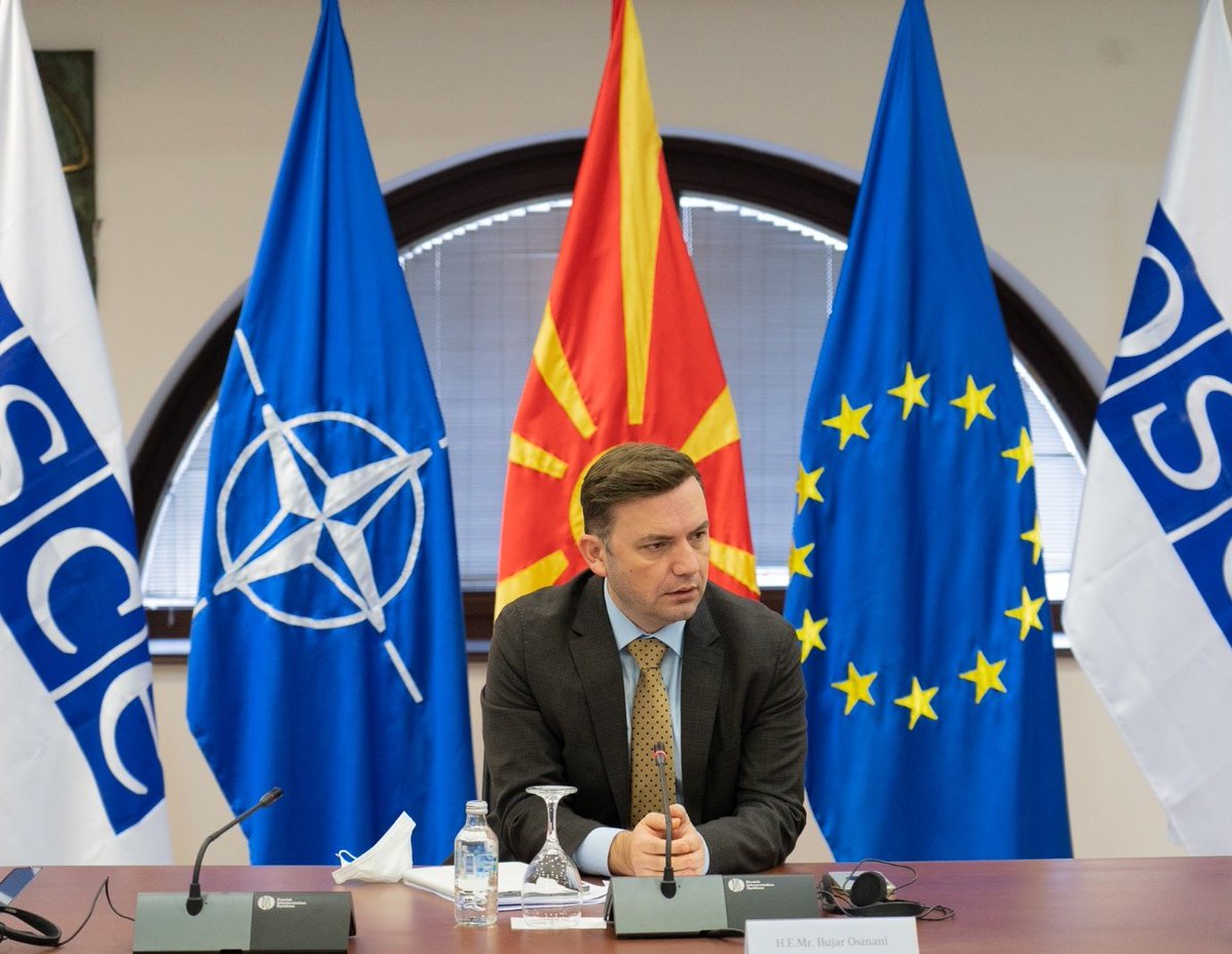 Bujar_O's tweet photo. Wide spectrum of ideas/opinions on display regarding #OSCE2023 π²π° - during the debate within the #Reflection2030. This is an important component of our foreign policy in the next decade and an opportunity for the country & our diplomatic service https://t.co/QZEM8orIR2