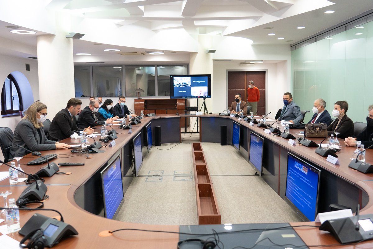Bujar_O's tweet photo. Wide spectrum of ideas/opinions on display regarding #OSCE2023 π²π° - during the debate within the #Reflection2030. This is an important component of our foreign policy in the next decade and an opportunity for the country & our diplomatic service https://t.co/QZEM8orIR2