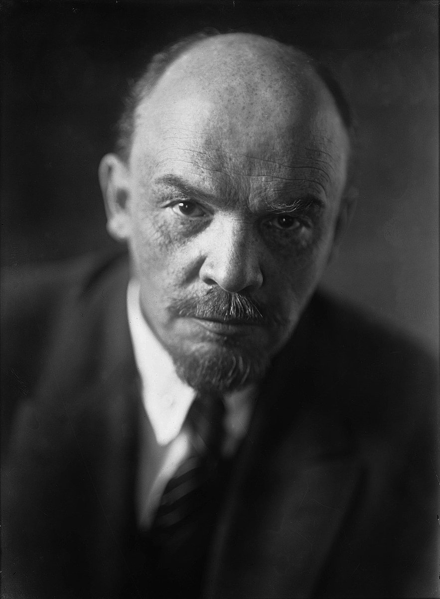 ленин цветная фотография