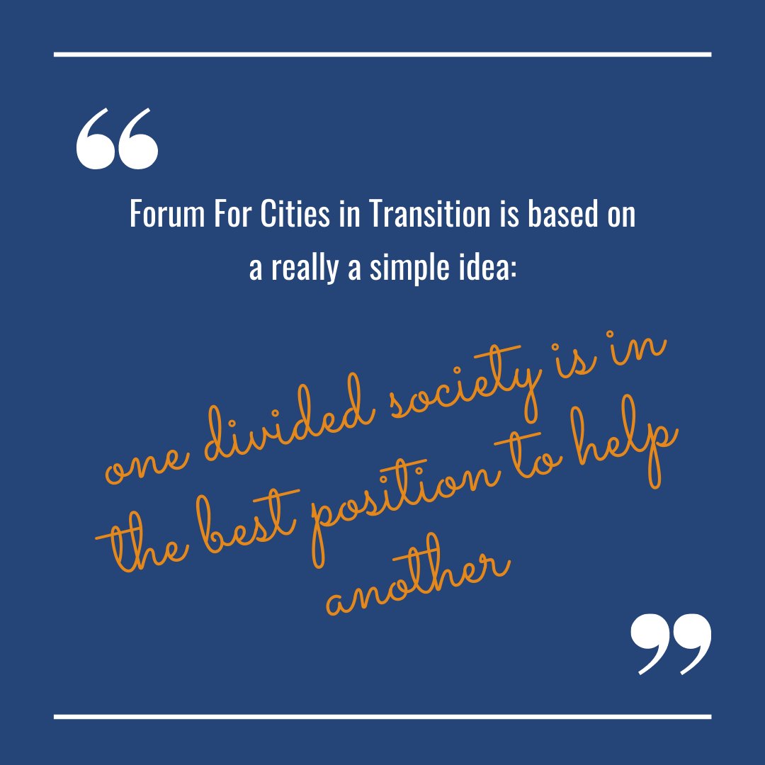 ✨ 
#peacebuilding #teamfct #citiesinconflict