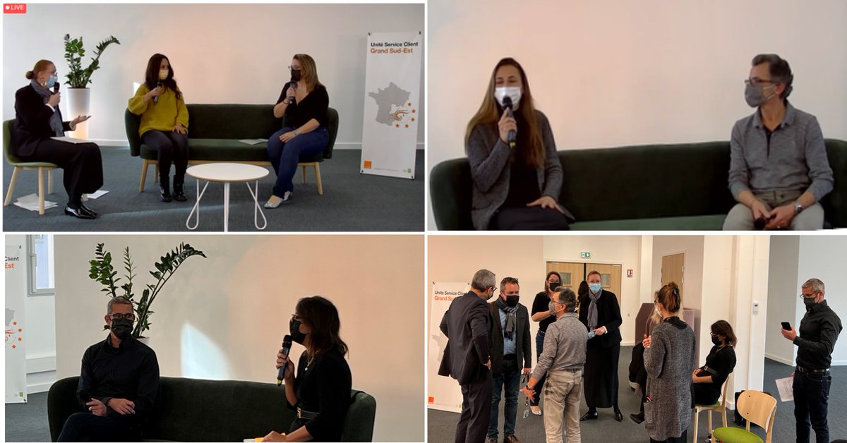 #AuCoeurUSCGSE, en direct de Marseille - St Mauront avec nos collaborateurs, sur les métiers de notre Unité de Service Client ! Comprendre le traitement de bout en bout pour la satisfaction client. En route vers l’excellence ! <a href="/OrangeAuRA/">Orange Auv-Rh-Alpes</a> <a href="/OrangePACA/">Orange PACA</a> #excellence #RelationClient