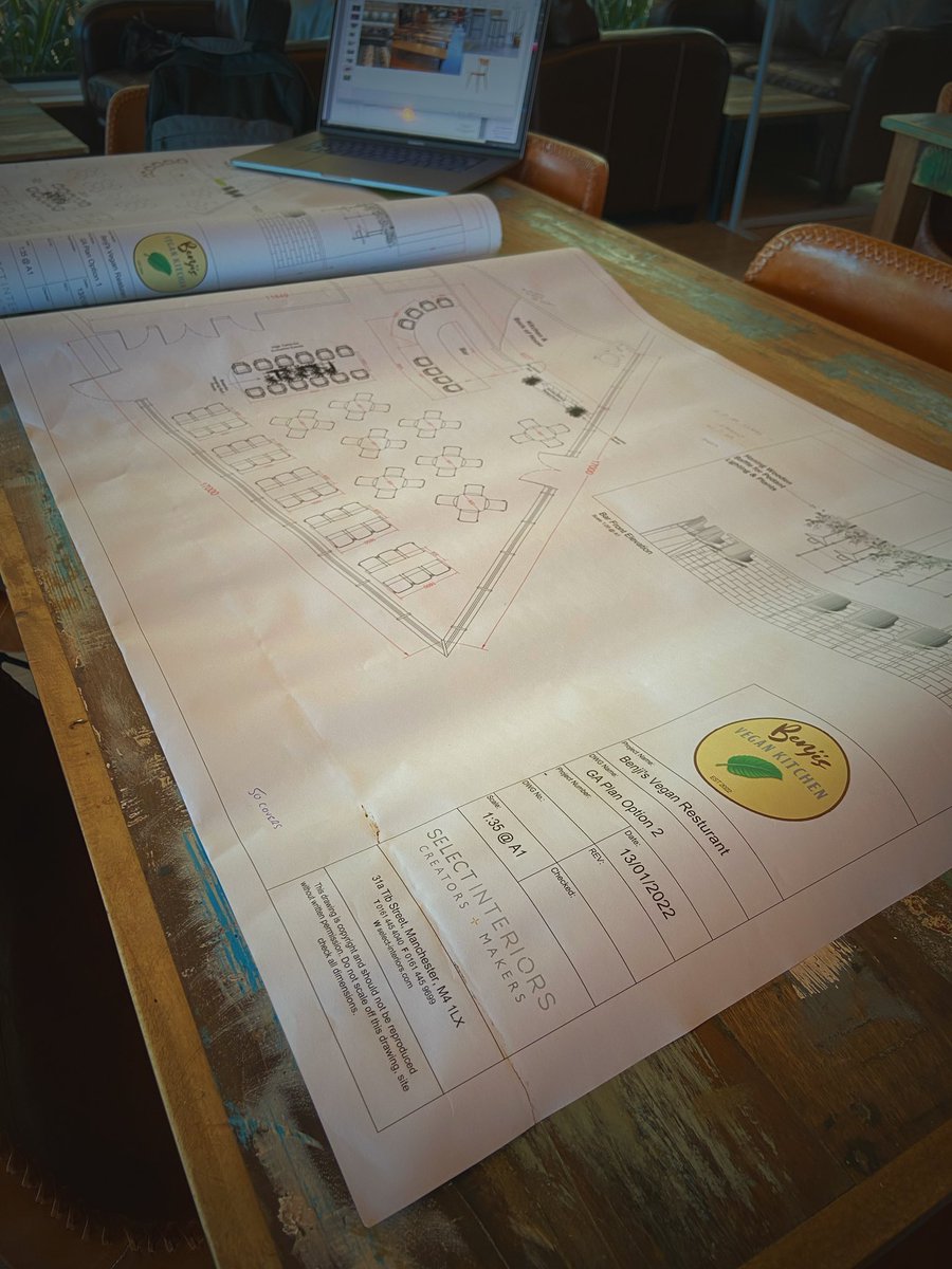 Felt a lot of love since I announced some more restaurant info, thank you!

Feels great to be in the space now. Plans are happening. 

You’ll be the first to know when we have a launch date 🗓 💚