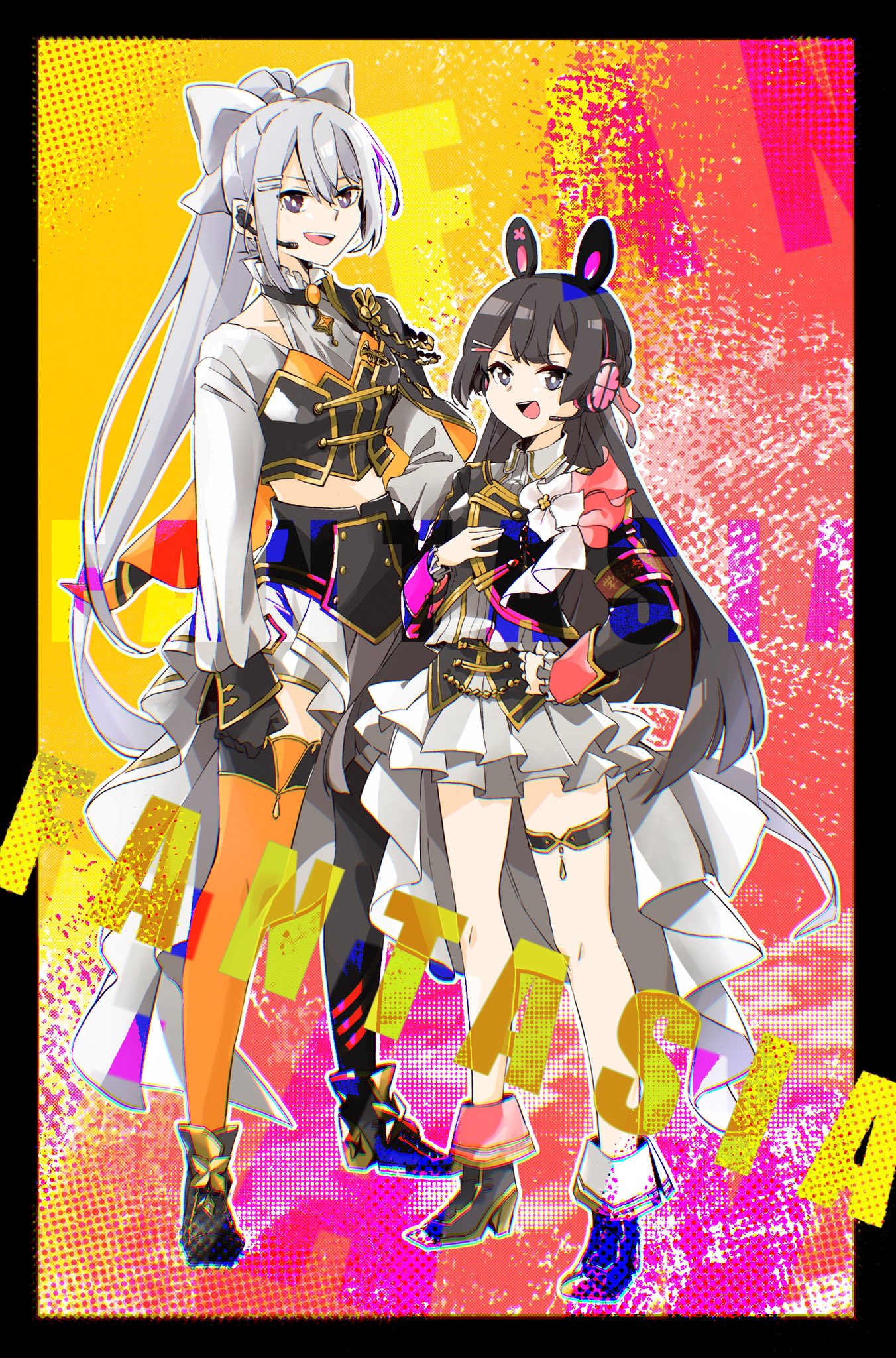 えむ ˇ ˇ 9月末まで修羅 Fantasia Day1 楽屋花で描かせて頂いたイラスト 共通衣装ハチャメチャ かっこいいぞおおおおおおお リベンジ公演 待ってます Fantasia Day1 みとあーと でろあーと T Co Achty9seew Twitter
