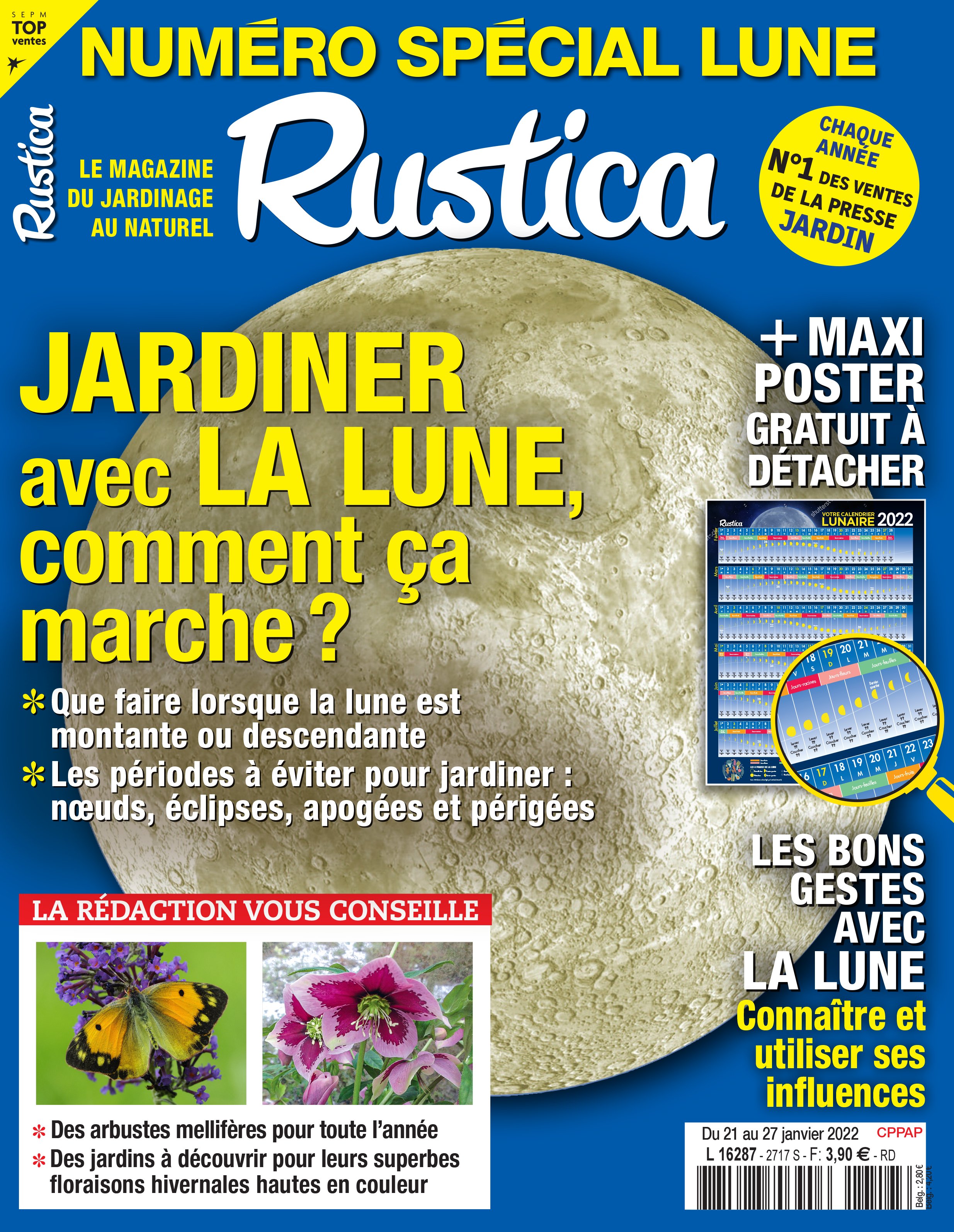 Calendrier Lunaire Rustica 2023 Alain Delavie On Twitter: "Chaque Semaine, L'#Actualité Du #Jardin Dans Le  #Magazine #Rustica ! Carnet : Calendrier Lunaire Février 2022 À Février 2023  Maxi Poster : Les Positions Et Mouvements De La