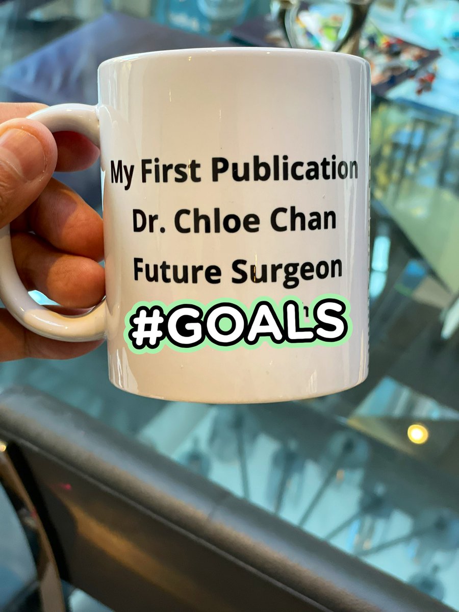 Pranai Buddhdev (@pranai_b) on Twitter photo Itās important to celebrate your teams successes and show them you are proud of themā¦
Thatās why when future surgeon Dr Chloe Chan obtained her first publication I went to <a href="/ScienceGrit/">ScienceGrit</a> to ensure she will always remember that moment with each cup of āļø!
#orthotwitter #training Itās important to celebrate your teams successes and show them you are proud of themā¦
Thatās why when future surgeon Dr Chloe Chan obtained her first publication I went to <a href="/ScienceGrit/">ScienceGrit</a> to ensure she will always remember that moment with each cup of āļø!
#orthotwitter #training