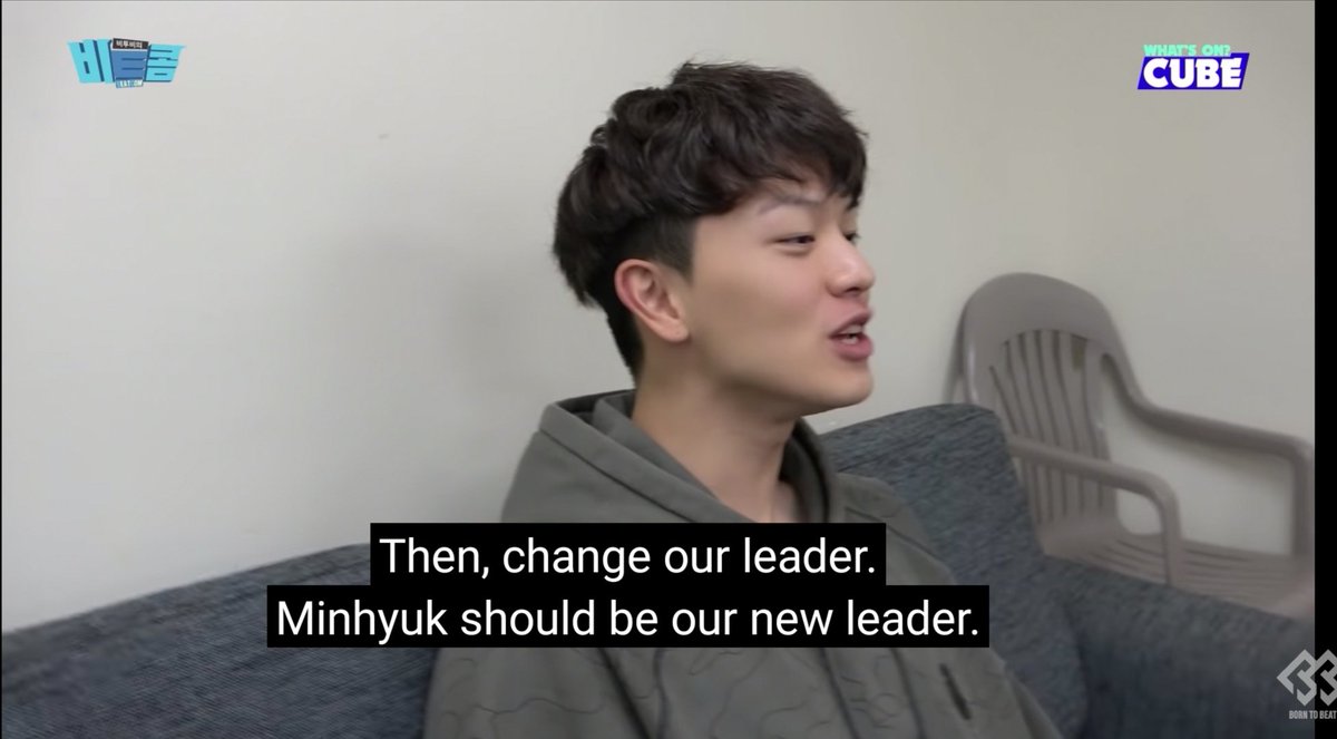maimochi0227's tweet photo. No one can really stop this brat maknae. 🙈😅😆 Sorry leadernim, you've been thrown out of the bus. 🤣
#BTOB #비투비@OFFICIALBTOB #Beatcom https://t.co/X5QmZwcFtJ