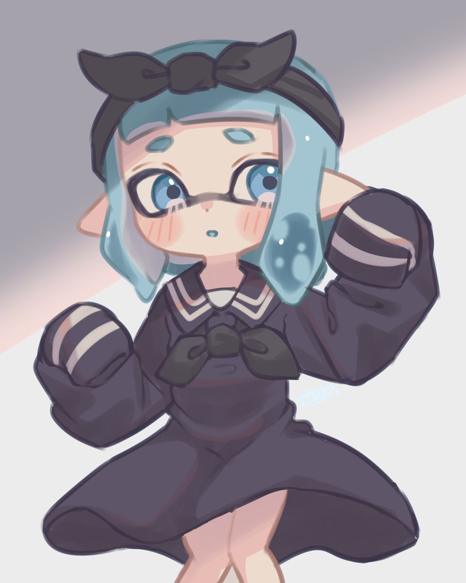 オーバーサイズrkgk Splatoon2 せとか 依頼〆のイラスト オーバーサイズrkgk Splatoon2 せとか 依頼〆のイラスト