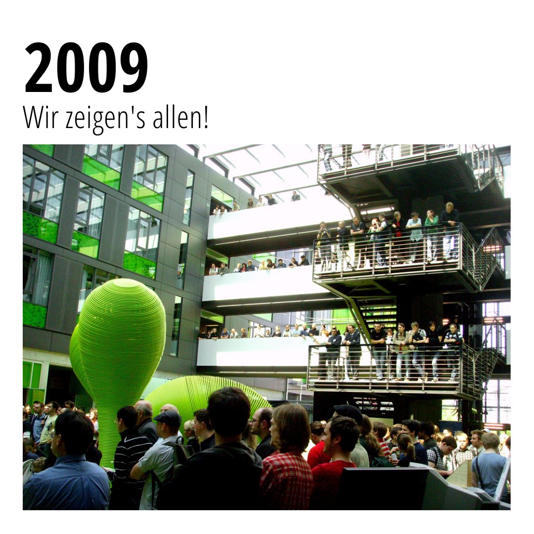 OUTPUTDD's tweet image. Einen kleinen Rückblick auf die OUTPUT-Veranstaltung in den Jahren 2006, 2007, 2008 und 2009. 👌 Wusstet ihr, dass OUTPUT im Jahr 2006 noch im HSZ-Gebäude stattgefunden hat? 🧐 

#outputdd  #TUDresden #Dresden #informatikstudium #outofthebox