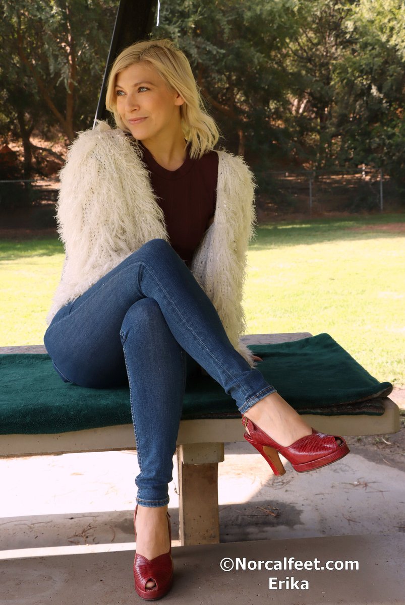 Norcalfeetdotco's tweet image. Swedish girl named Erika living in California, models her feet for the first time and enjoys posing those sexy size 7&apos;s for you after her heels come off. Coming soon to Norcalfeet.com!