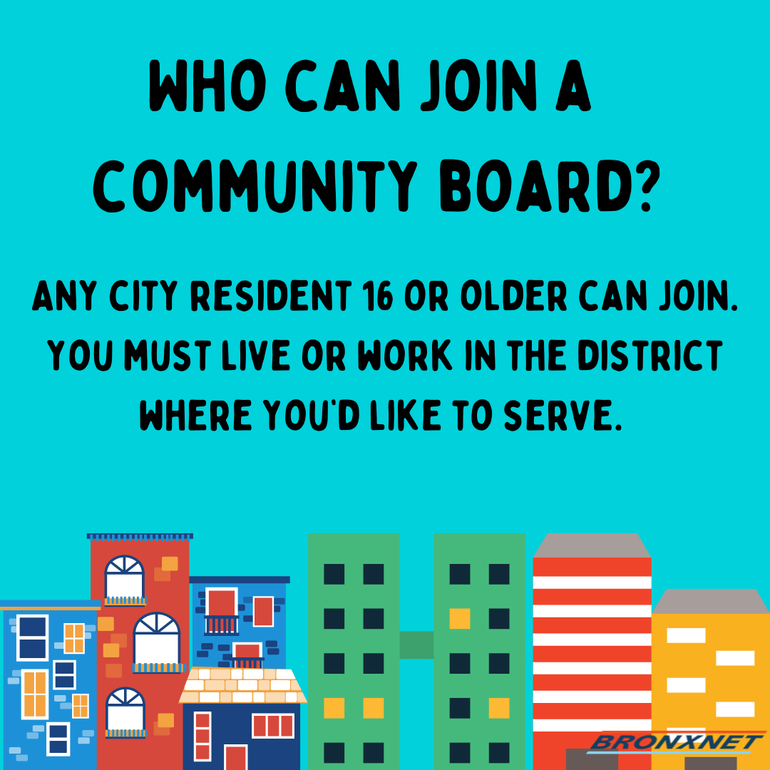 BronxnetTV's tweet image. Thinking about joining a #CommunityBoard? Well here&apos;s what you need to know!

Learn more: bit.ly/3qMofFw