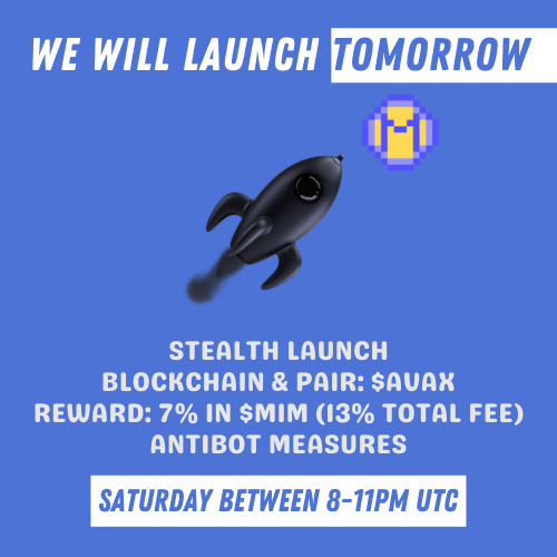 SushiPrinterMIM's tweet photo. More information about the launch:

- Date: Saturday 22nd January
- Time: Between 8-11PM UTC
- Blockchain &amp; Pair: $AVAX
- Reward: 7% in $MIM
- Antibot measures: More information at the launch

The contract will be deployed on Discord and Twitter at the same time. https://t.co/rK1gtTLqOd