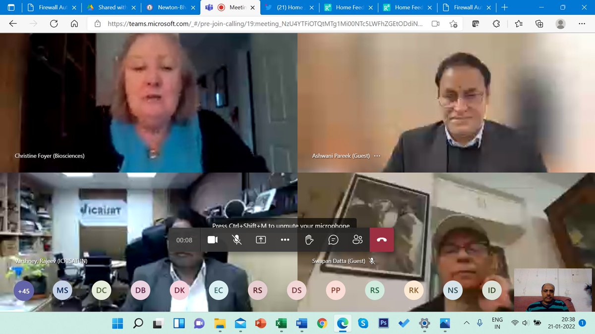 Participation of <130 attendees; scintillating IX sessions and VIII keynote talks. Most importantly XXI Early career researcher presenters (India and UK). Building bridges for common research front <a href="/inBritish/">British Council in India</a> @AshwaniPareek10 <a href="/DBTIndia/">Department of Biotechnology</a> <a href="/unibirmingham/">Uni of Birmingham</a> <a href="/NIPGRsocial/">BRIC-NIPGR</a> <a href="/ICGEBNewDelhi/">ICGEB, New Delhi</a>