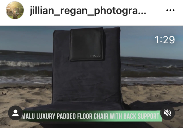 JillReganPhoto's tweet photo. I did a review video of my new favorite beach chair, the Malu padded floor chair!

Check it out if you're looking for a comfy, portable chair to relax in!

#FridayFeeling #productreviews 

https://t.co/YkwWCqBXK4 https://t.co/YTIBZha7mU