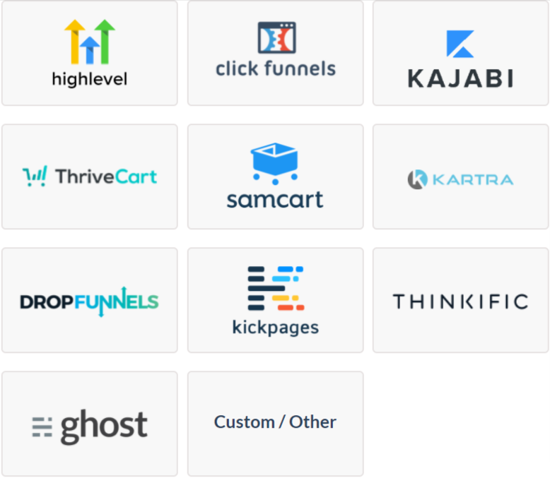 Hey FirstPromoters! If you missed our latest updates, we just added 3 new integrations on our personalized setup wizard:
Kajabi, ThriveCart and SamCart

Also, to keep up to date with the latest changes, check our changelog:
changelog.firstpromoter.com