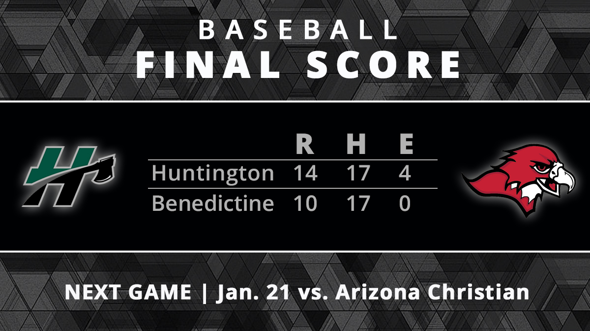 HU_Sports's tweet photo. Baseball: HU knocks off #23 Benedictine on opening day
 - https://t.co/R4jOCJ34qI https://t.co/QJDFQyGZVJ