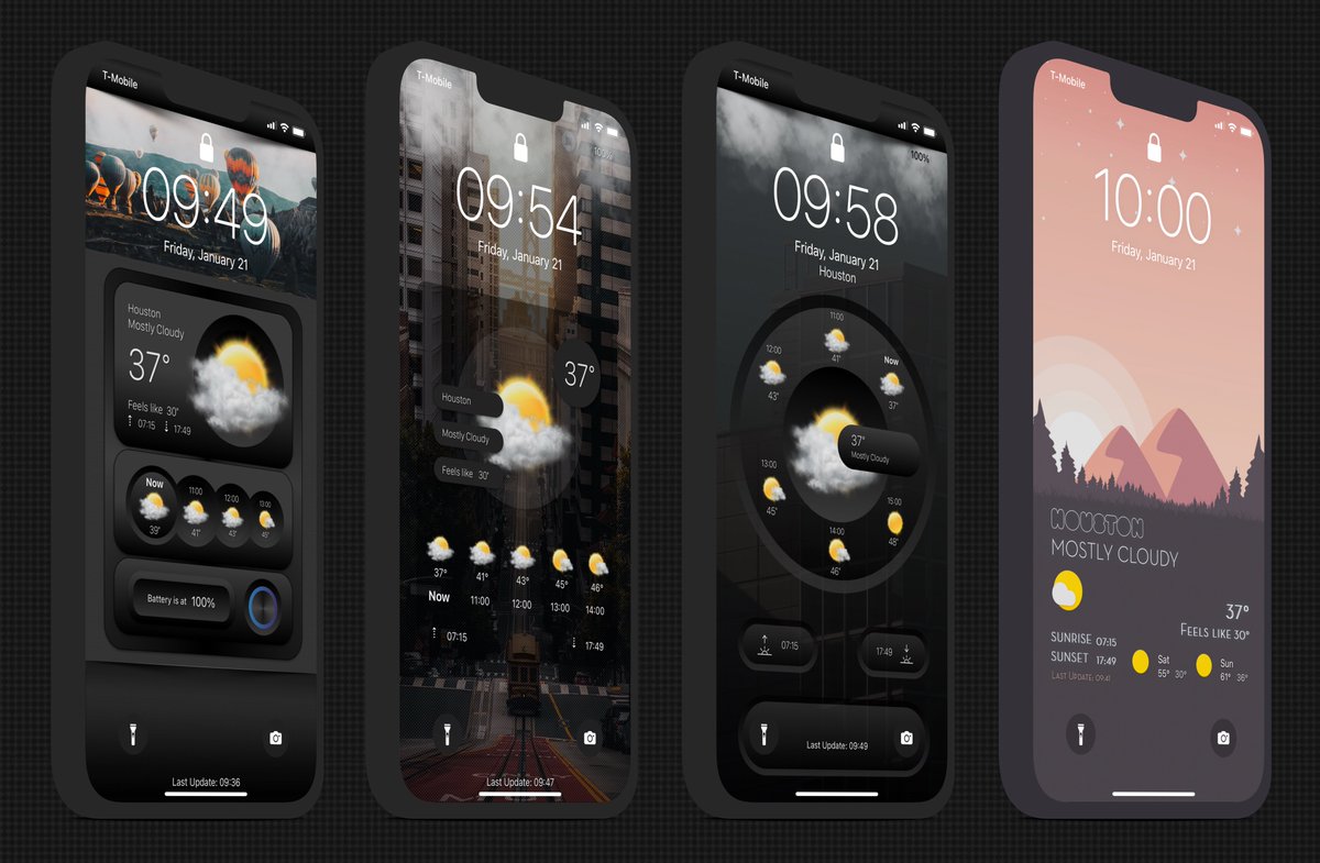 Kothuq's tweet image. You thought it was dead? #WeatherHTML2 in all its glory still kicking. 
Like and RT if you like to spread the word. 
@screenshot_pro 
#ios153 #nojailbreak