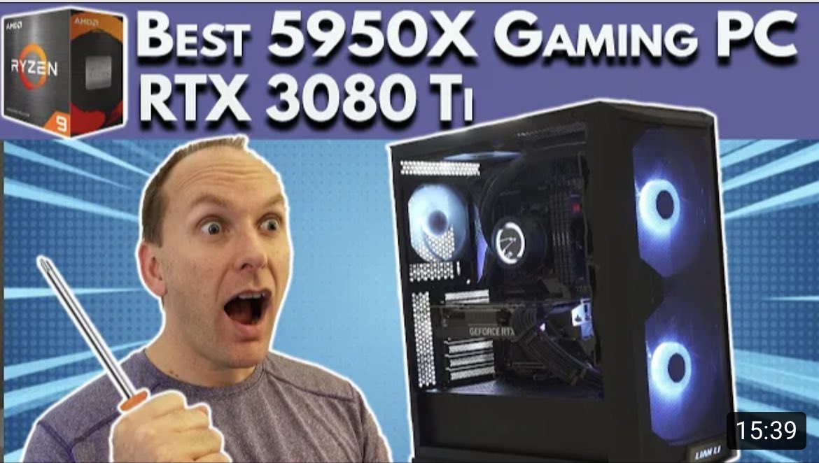 PCBuilderJason's tweet photo. The 💯ULTIMATE💯Ryzen 5950x Gaming / Editing PC Build 2022 | RTX 3080 Ti https://t.co/V8Ljm1bU8F via @YouTube #pcbuilder #pcbuild #pcgaming #5950x #monsterpc https://t.co/8jNo1PdtK7