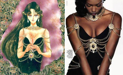 Sailor Moon Fan Club ✨️💖🌙 on X: This site has an exact replica of the  Sailor Pluto/Naomi Campbell Chanel dress!!! Use the code FRIEND-2ZJFKNP for  $12 off 💜 ➡️   /