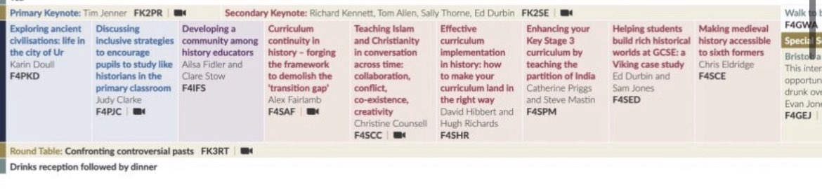 Well, this is exciting! Can’t wait to speak <a href="/histassoc/">Historical Assoc</a> and get to see <a href="/sehartsmith/">Sarah Hartsmith</a> <a href="/AndrewSweet4/">Andrew Sweet</a> <a href="/MrBajkowski/">Mr Bajkowski</a> <a href="/richkbristol/">Richard</a> and <a href="/MrsThorne/">Mrs Thorne</a> do their thing! 😍