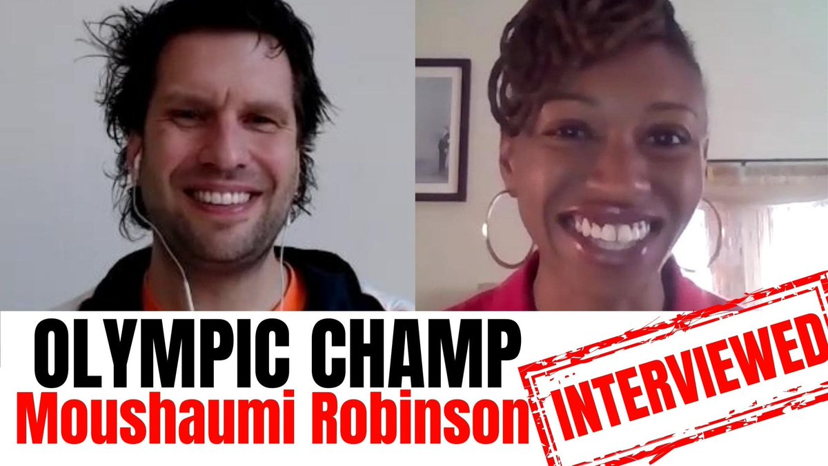 Olympic champ Moushaumi Robinson ‘Discipline is doing what you know you need to do for you.’ Olympic athletes interviewed 132 <a href="/MsMoushaumi/">Moushaumi R., OLY</a> youtu.be/HvZmJw9Glg0