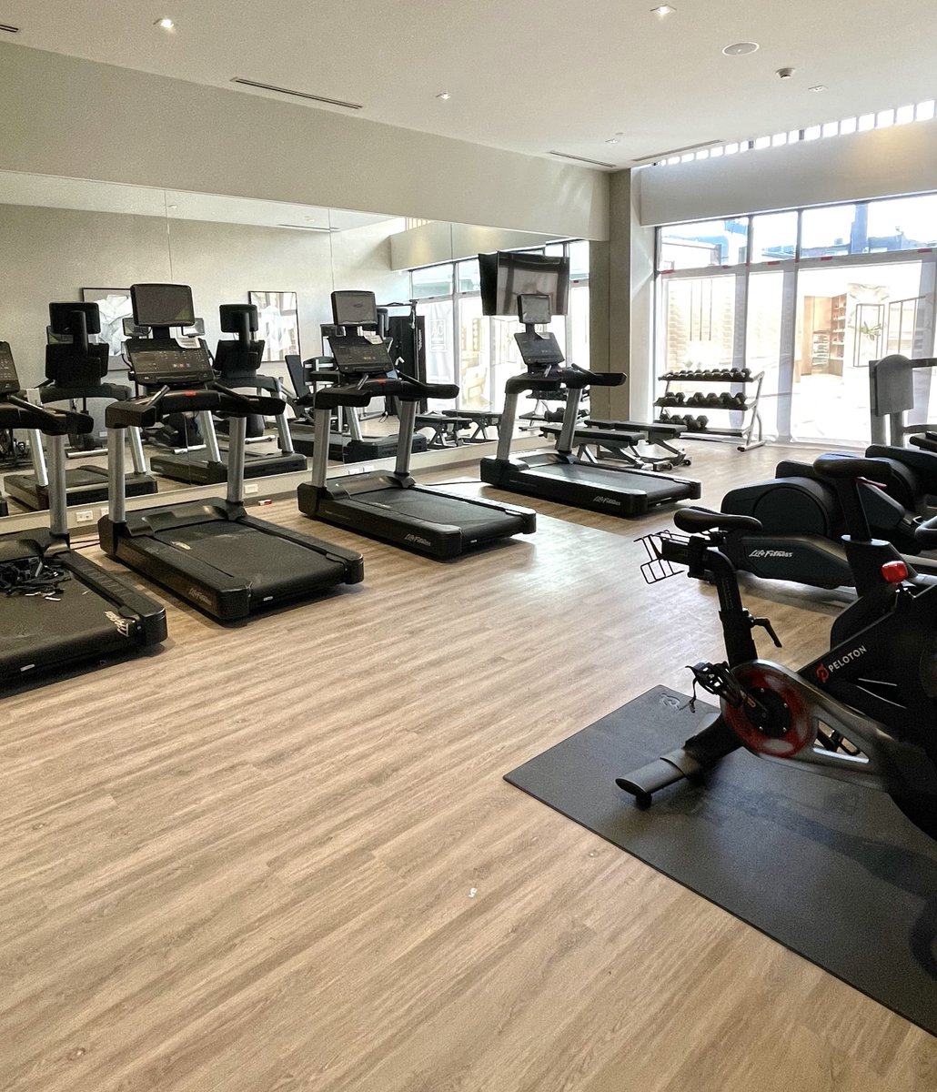 We are proud to offer our AC Hotel guests access to our state-of-the-art Fitness Center, which includes a Peloton bike. We understand that your fitness routine shouldn't have to suffer when you travel. #pelotonhotels #pelotonhotel #missourihotels #stlouishotel