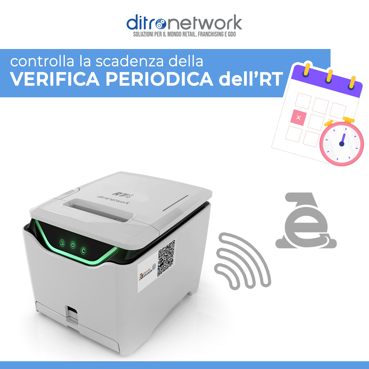𝗛𝗔𝗜 𝗚𝗜𝗔̀ 𝗖𝗢𝗡𝗧𝗥𝗢𝗟𝗟𝗔𝗧𝗢 𝗟𝗔 𝗦𝗖𝗔𝗗𝗘𝗡𝗭𝗔 𝗗𝗘𝗟𝗟𝗔 𝗩𝗘𝗥𝗜𝗙𝗜𝗖𝗔 𝗣𝗘𝗥𝗜𝗢𝗗𝗜𝗖𝗔 𝗗𝗘𝗟 𝗧𝗨𝗢 𝗥𝗘𝗚𝗜𝗦𝗧𝗥𝗔𝗧𝗢𝗥𝗘 𝗧𝗘𝗟𝗘𝗠𝗔𝗧𝗜𝗖𝗢? 

Ti ricordiamo che, con la nuova normativa, la 𝘃𝗮𝗹𝗶𝗱𝗶𝘁𝗮̀ 𝗯𝗶𝗲𝗻𝗻𝗮𝗹𝗲  

info@ditronetwork.com