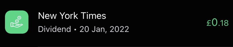 Hello <a href="/nytimes/">The New York Times</a> dividend.. beers are on me this weekend, guys! 💰💰

<a href="/freetrade/">Freetrade</a>