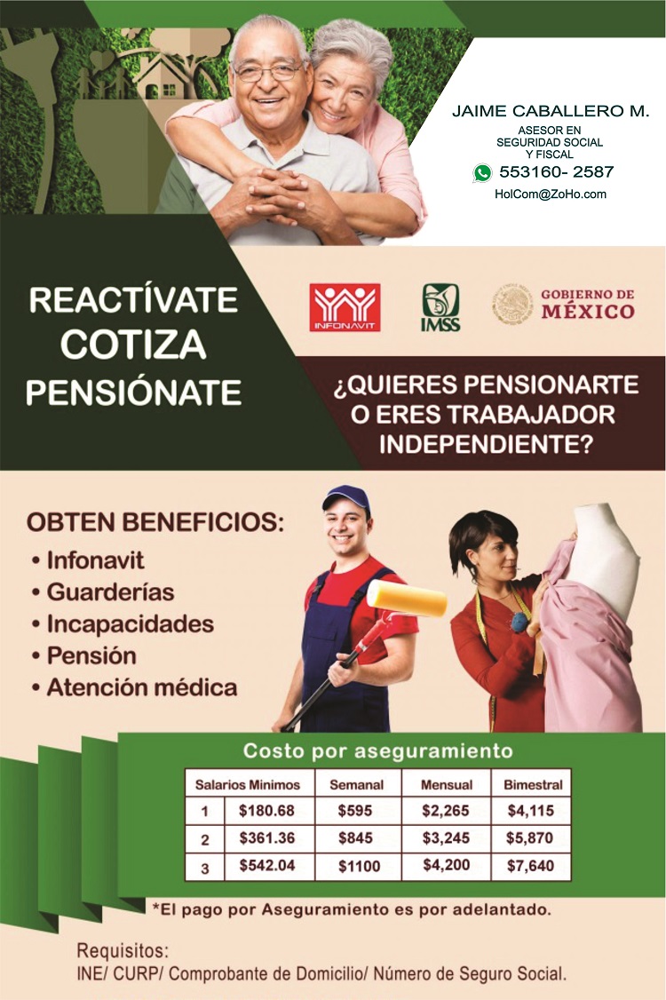 PensionesABC's tweet photo. ¿Requieres ser trabajador activo cotizante al IMSS? y Aprovechar tus derechos https://t.co/JcMdLtHMdf