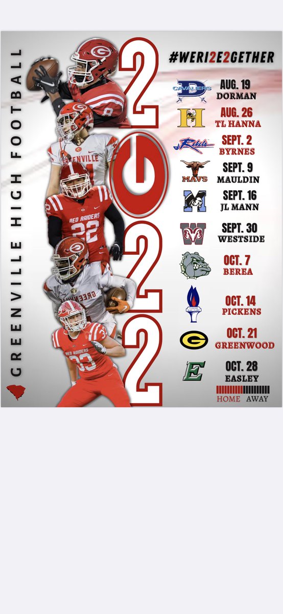 GregPort17's tweet photo. Anytime and Any Place!
Summer scrimmages: Dutch Fork and Gaffney!! 
⁦@train0187⁩ ⁦@Coach_RHarris⁩ ⁦@GHS_Raiders⁩ 
#RISE22GETHER https://t.co/G6Lx6vw61u