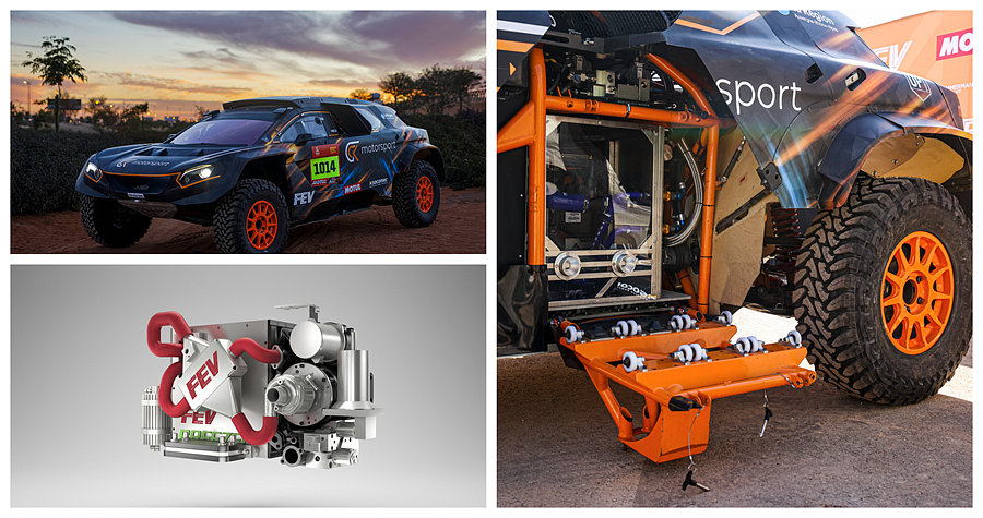 fuelcellsworks's tweet image. . @FEV_Europe_GmbH Supports Development of #FuelCellSystem for First #Hydrogen Rally-Raid Competition Car at the #DakarRally - Dakar organizers are aiming for an all-green entry list by 2030 - bit.ly/3AsiiRl #HydrogenNow #HydrogenNews #HydrogenEconomy #ZeroEmissions #H2