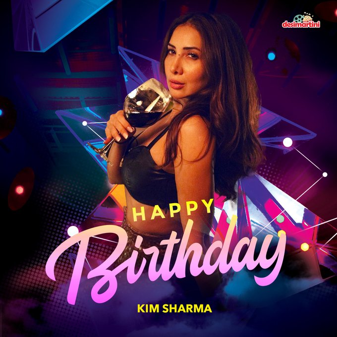 Happy Birthday Kim Sharma!    