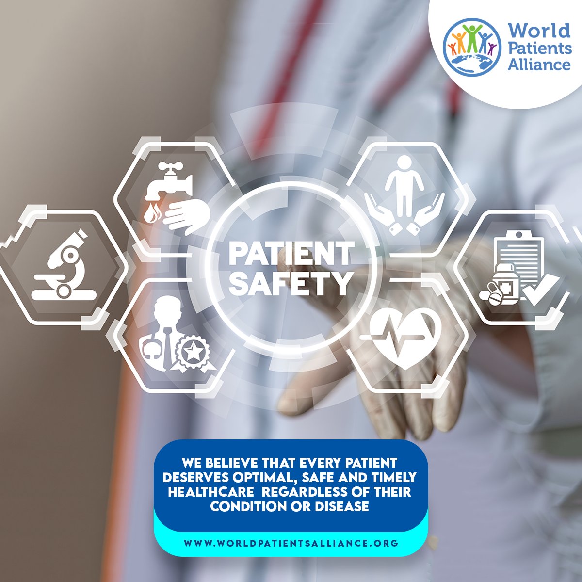WorldPatients's tweet image. Every patient deserves access to safe healthcare treatment options, regardless of their condition or disease. 

#patients #healthcare #empoweredpatients #health #nodiscrimination
