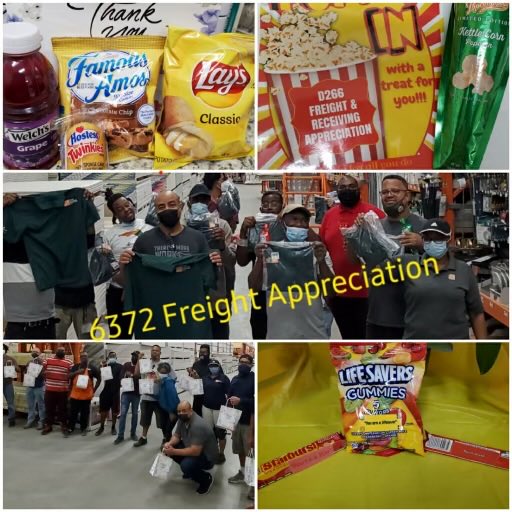 Thank You Freight Team for all you do. You are the Heart and Soul of the store!!
We Appreciate You!!