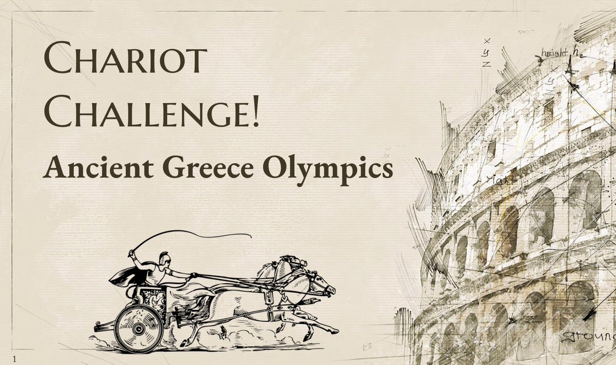 Excited for this lesson next week! I love it when STEM meets Ancient History!